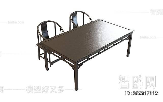 New Chinese Style Dining Table And Chairs
