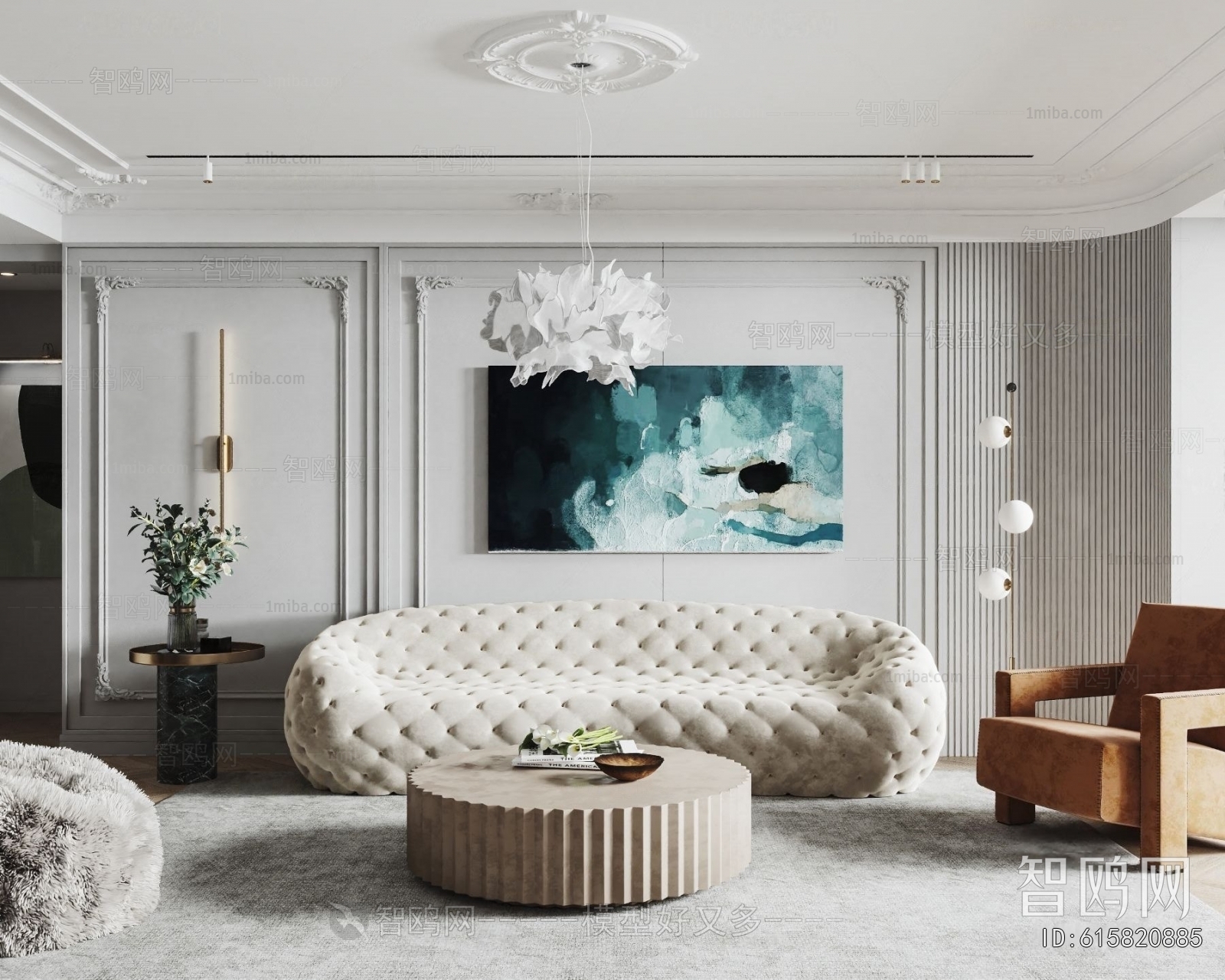 French Style A Living Room