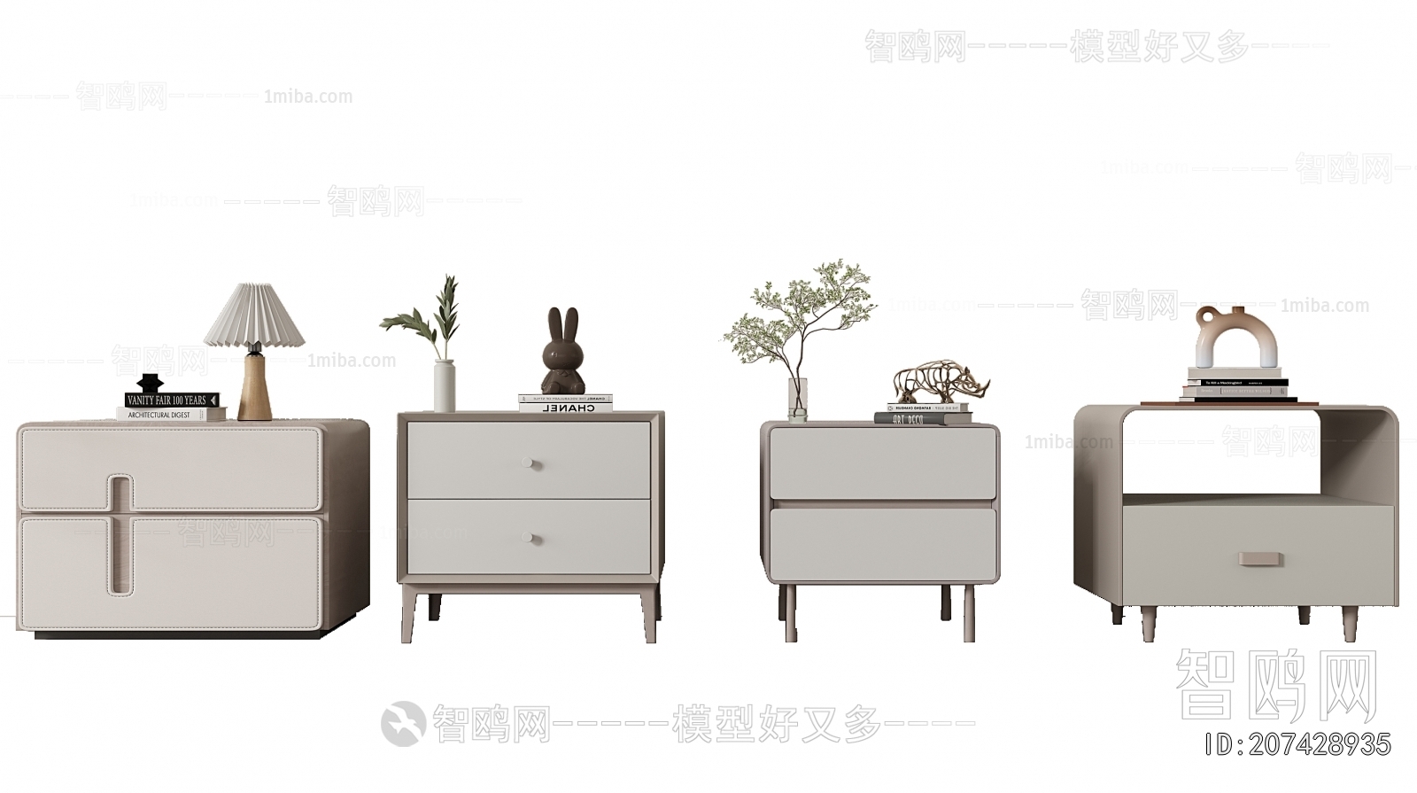 Modern Bedside Cupboard