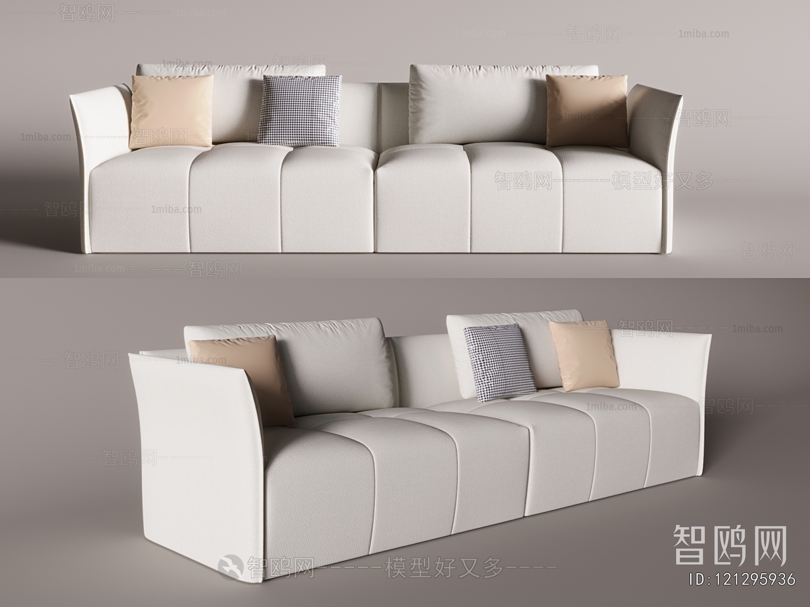 Modern Multi Person Sofa