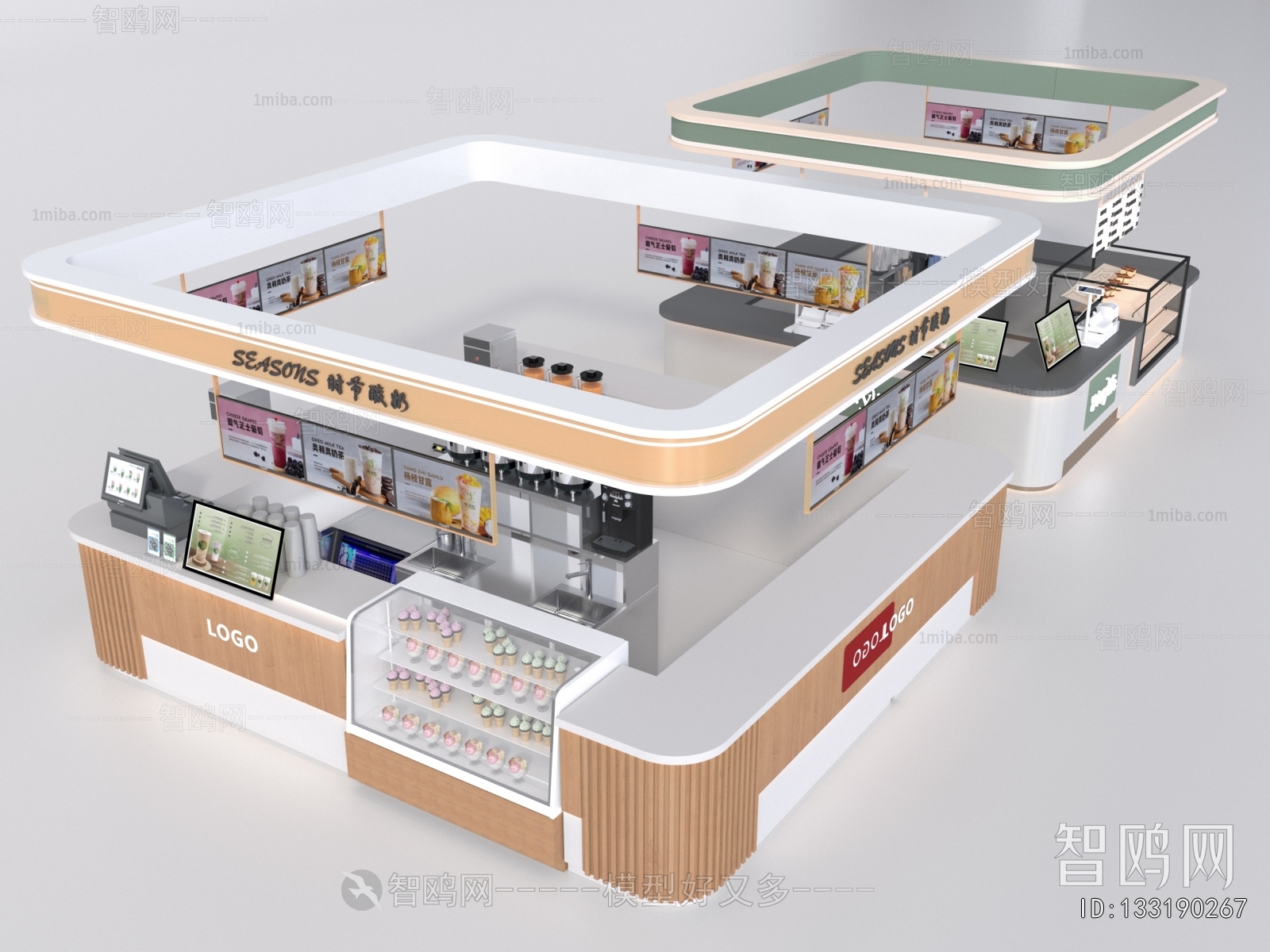 Modern Milk Tea Shop