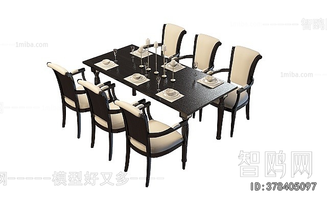American Style Dining Table And Chairs