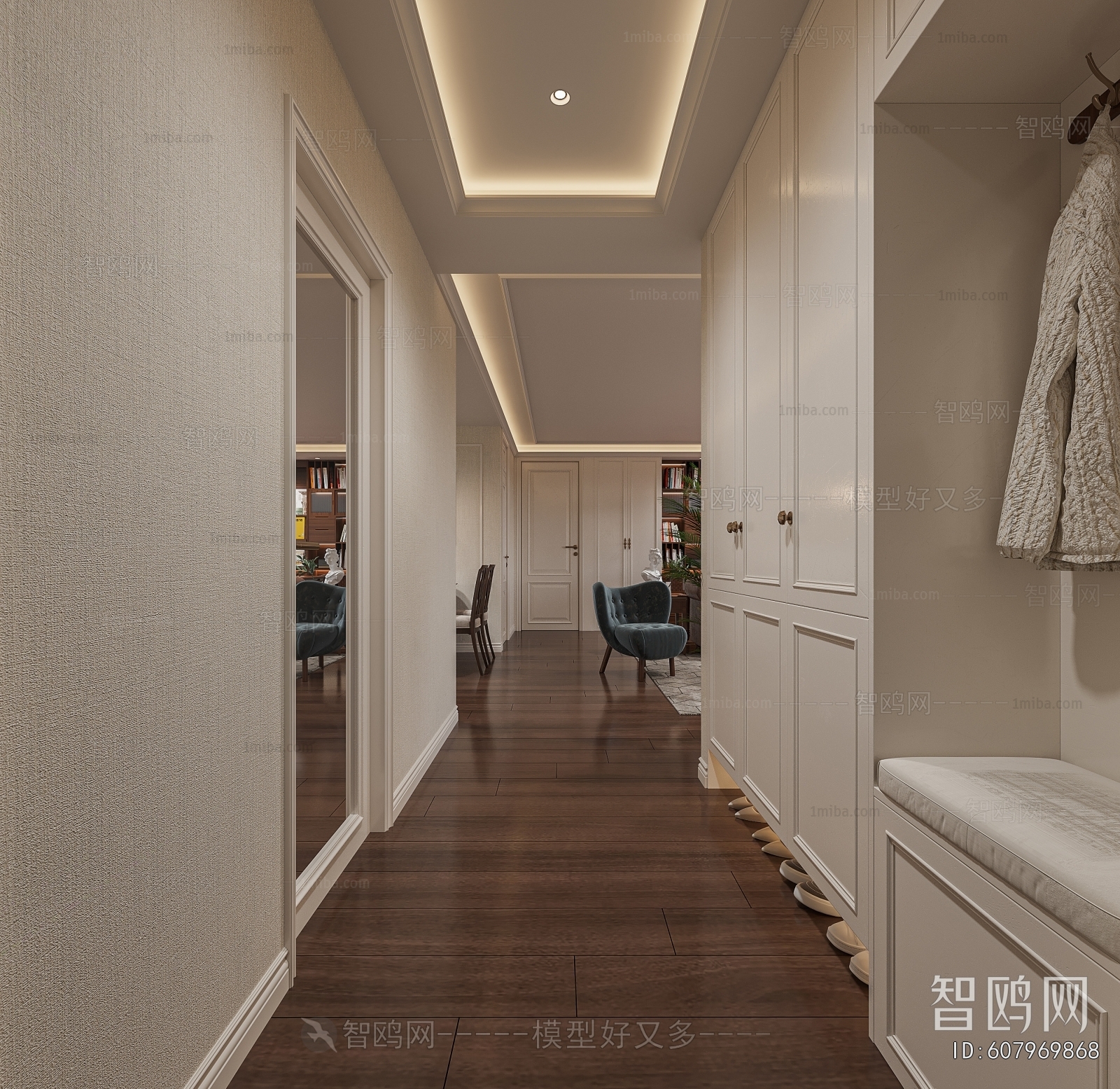 American Style A Living Room