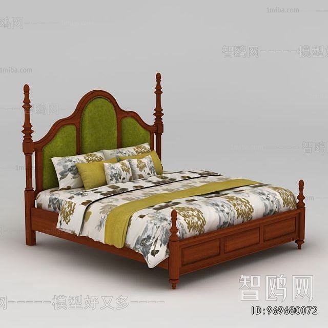 American Style Double Bed