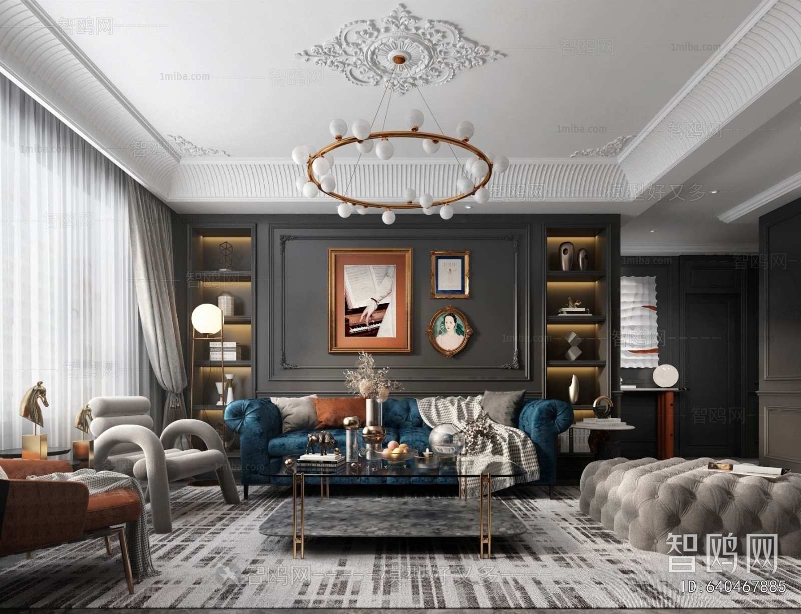 French Style A Living Room