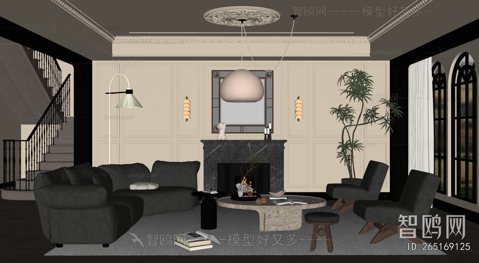 French Style A Living Room