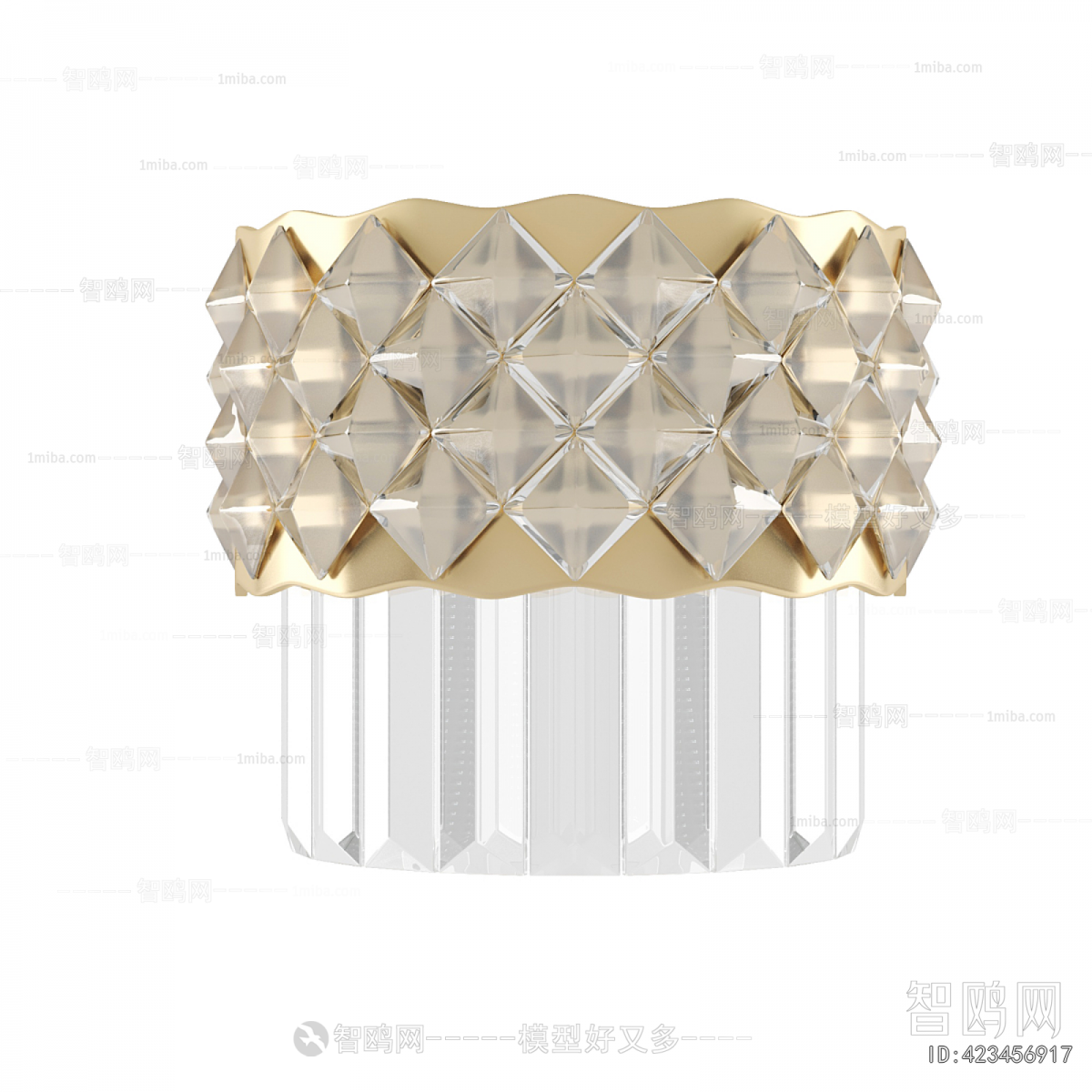 现代金属玻璃壁灯