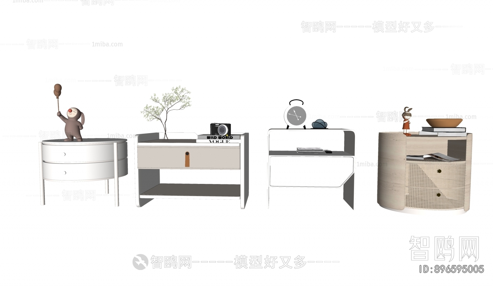 Modern Bedside Cupboard