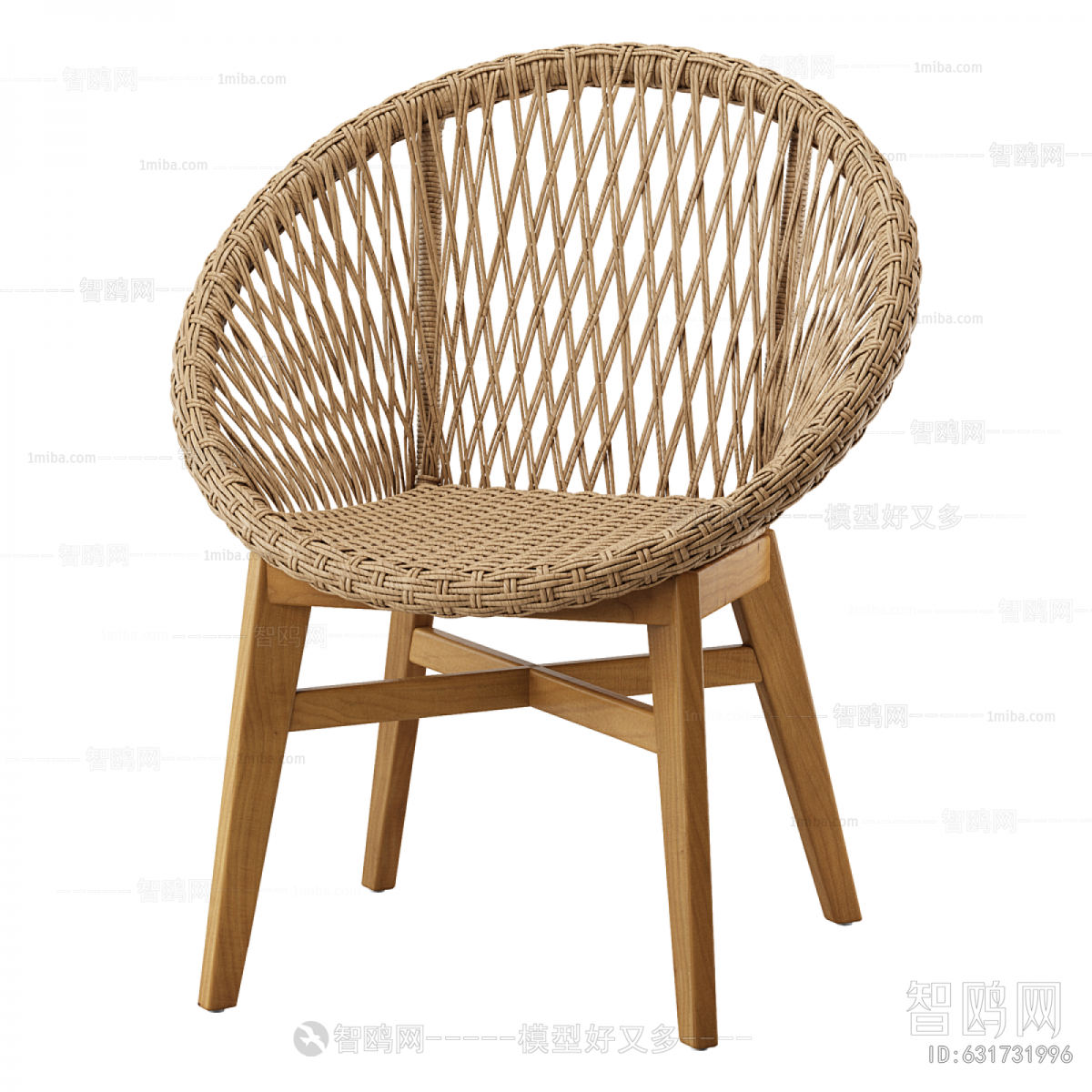 Nordic Style Lounge Chair