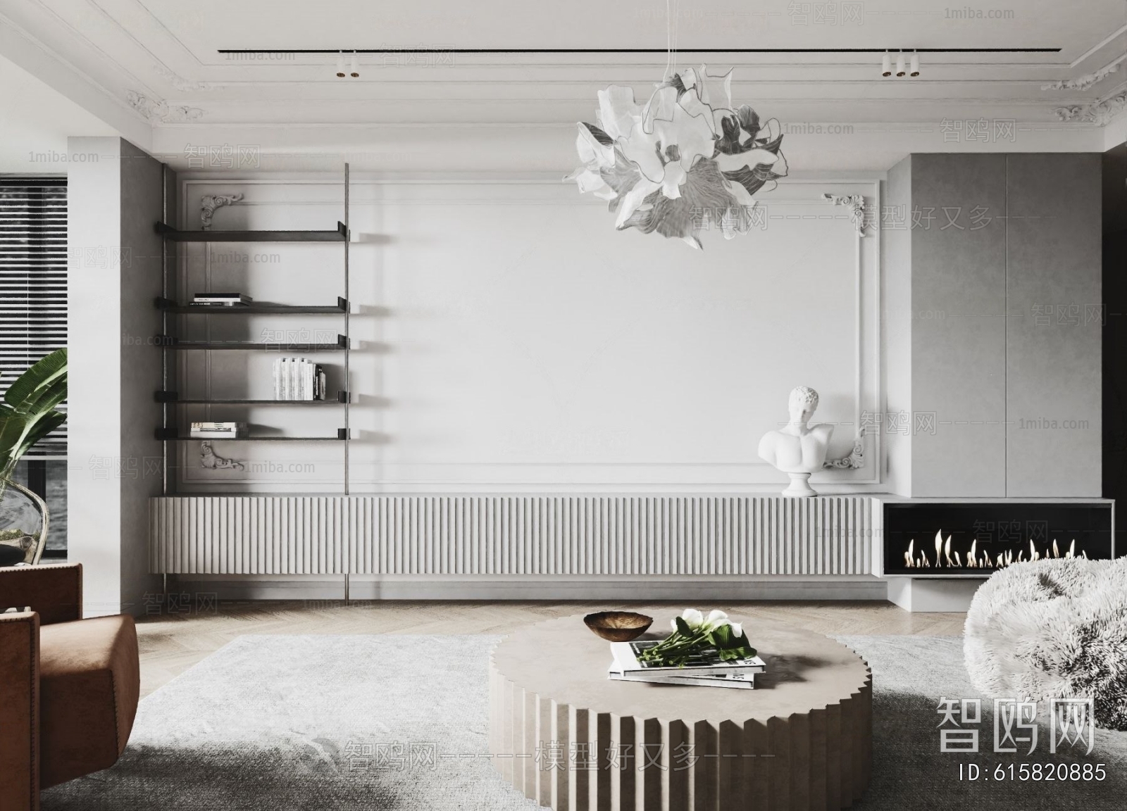 French Style A Living Room