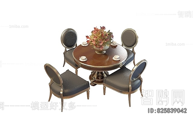 American Style Dining Table And Chairs