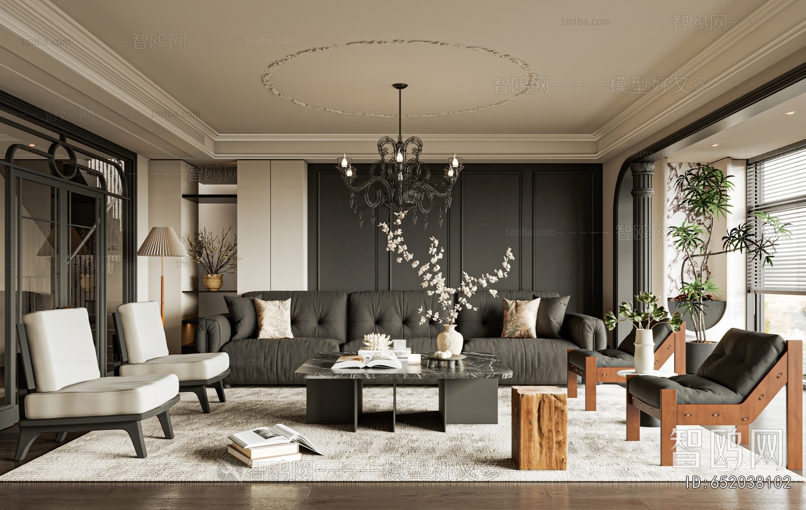 French Style A Living Room