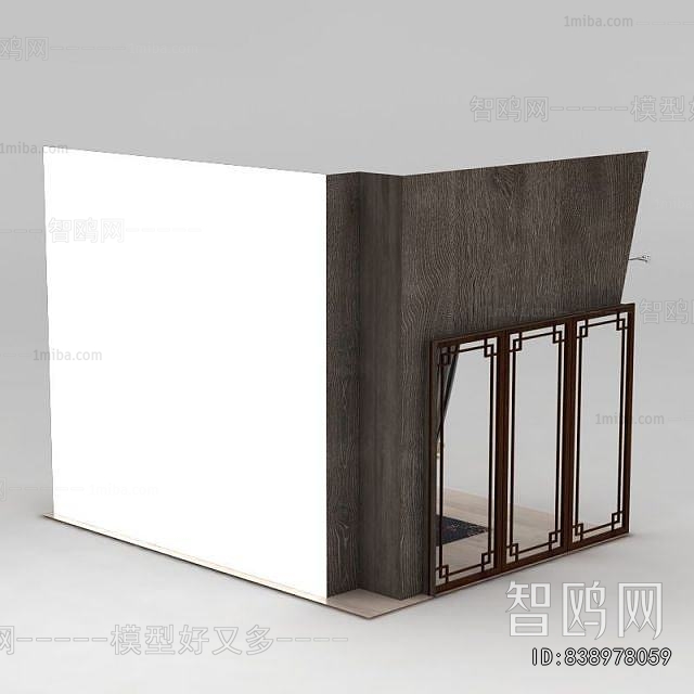 New Chinese Style Computer Desk And Chair