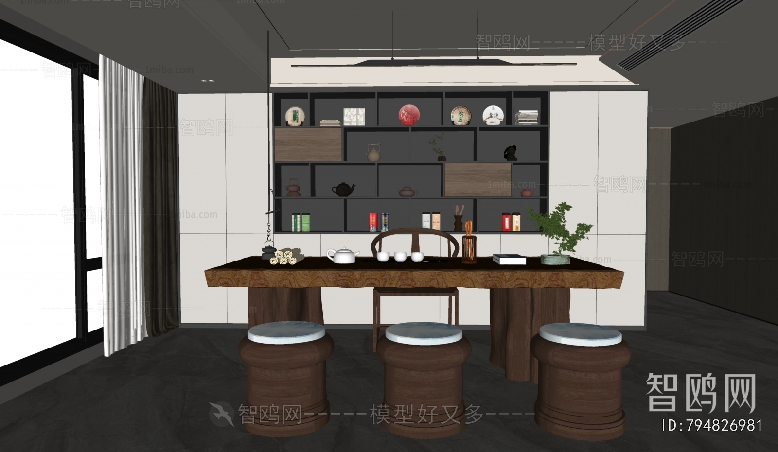 New Chinese Style Tea House