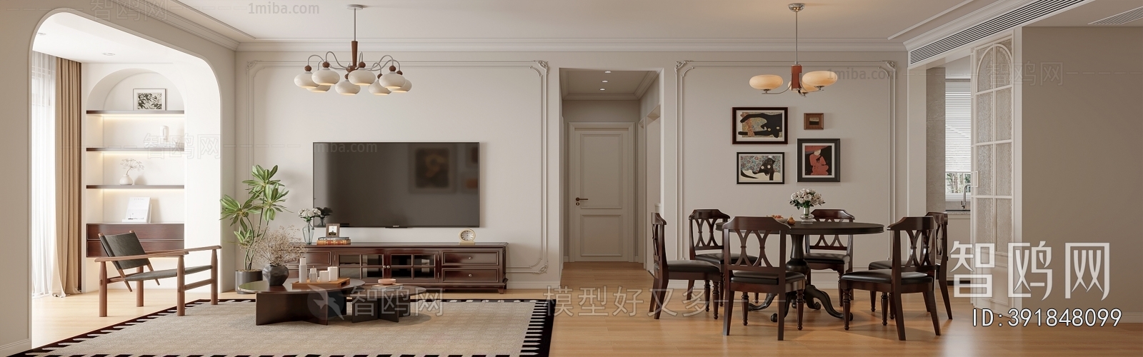 French Style A Living Room