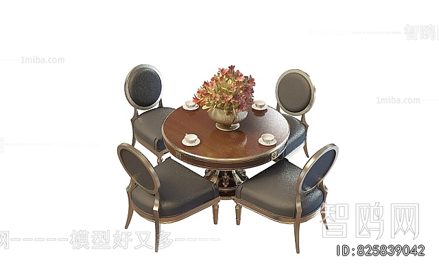 American Style Dining Table And Chairs