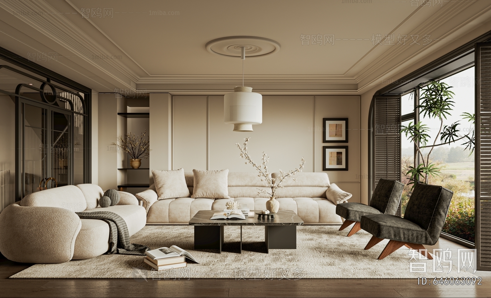 French Style A Living Room