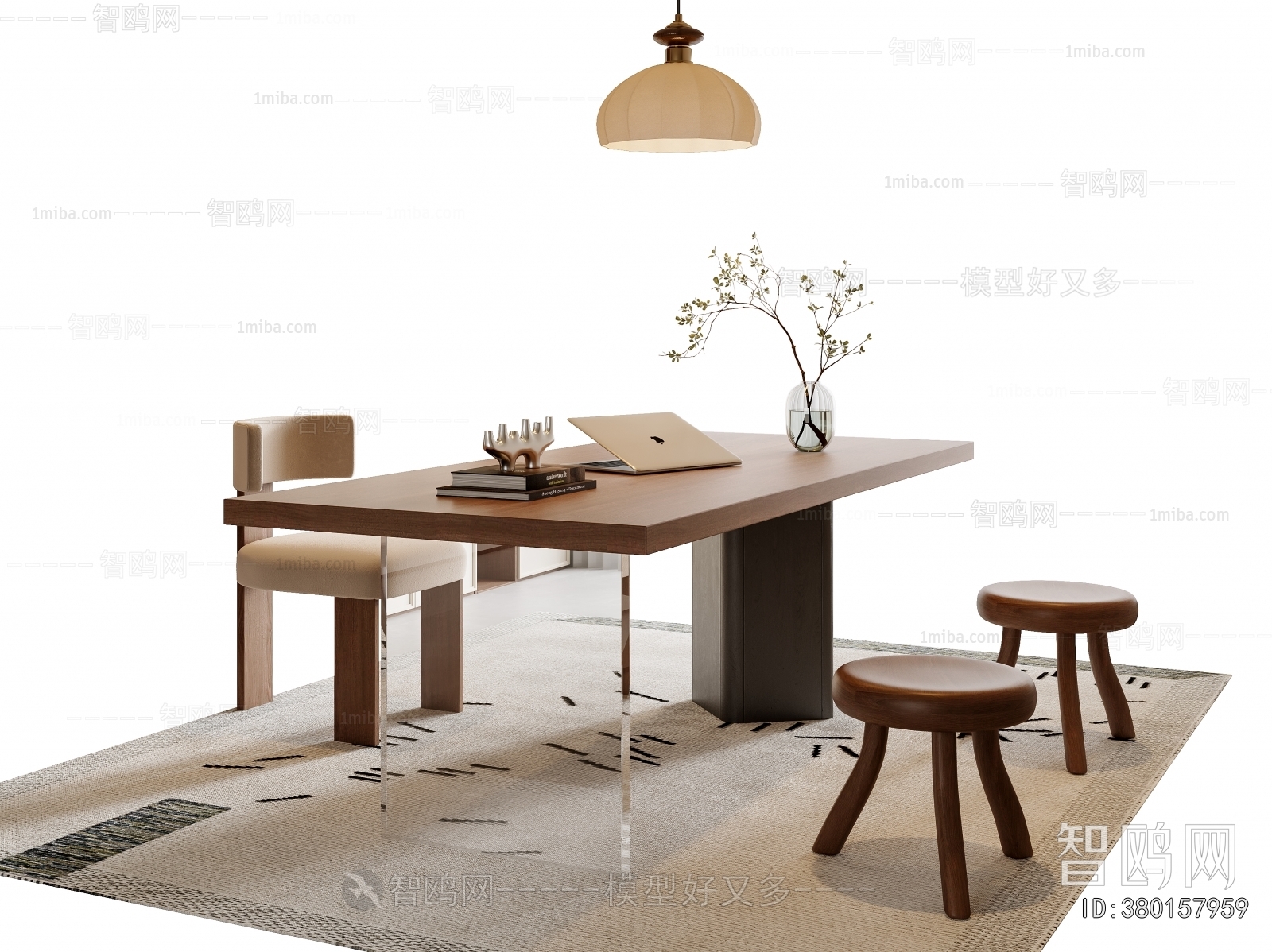 Modern Computer Desk And Chair