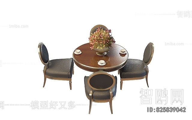 American Style Dining Table And Chairs