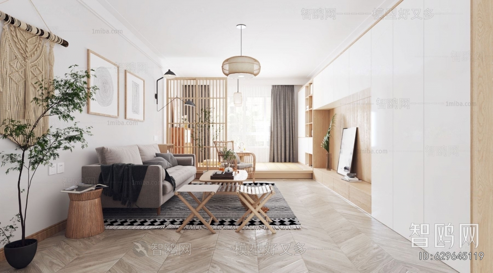 Nordic Style A Living Room