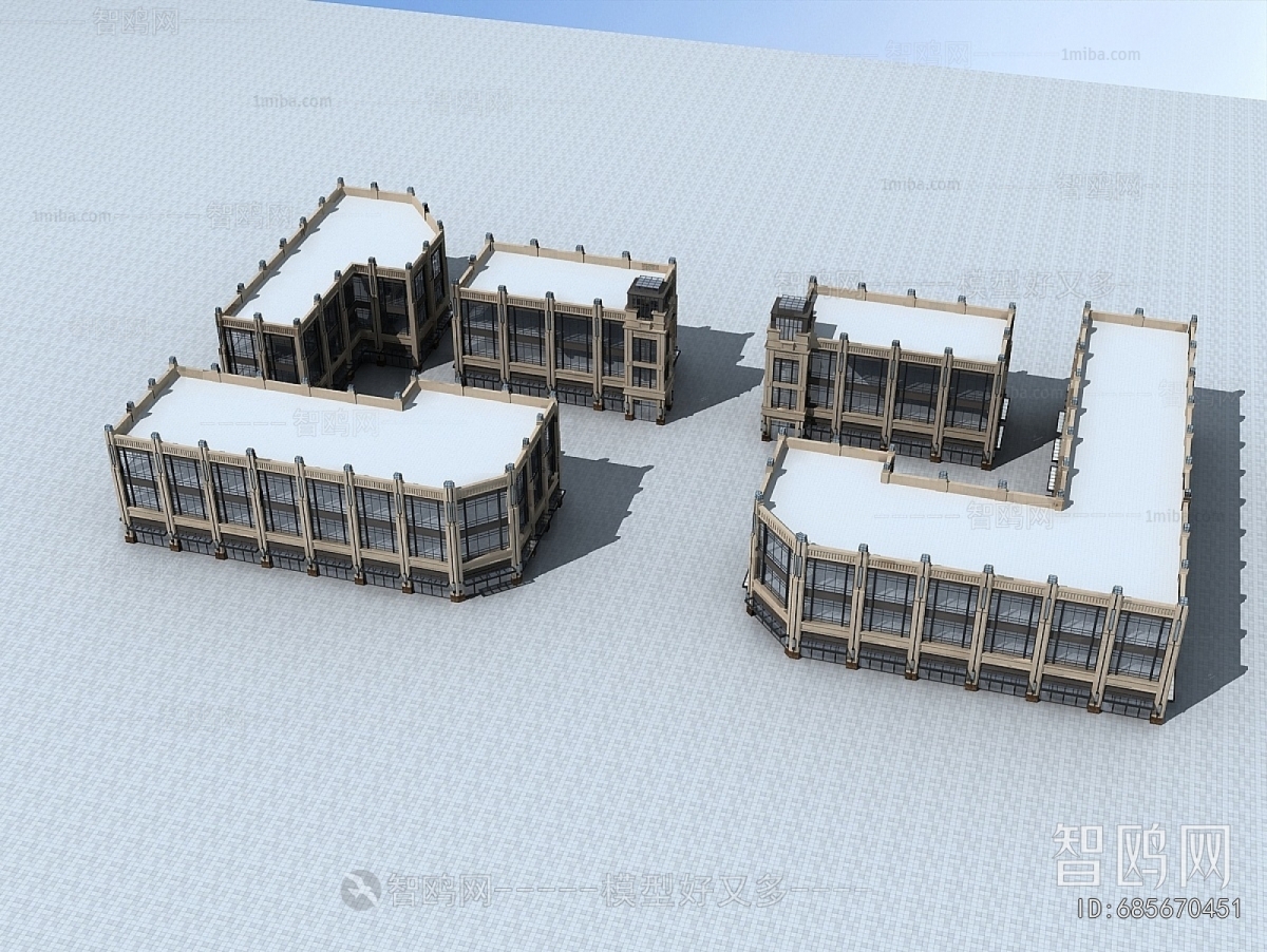 Modern Appearance Of Commercial Building