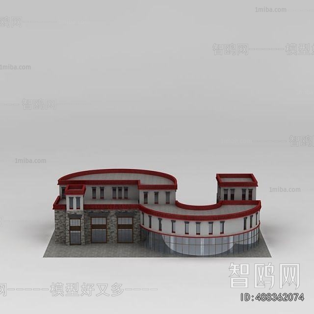 Modern Appearance Of Commercial Building