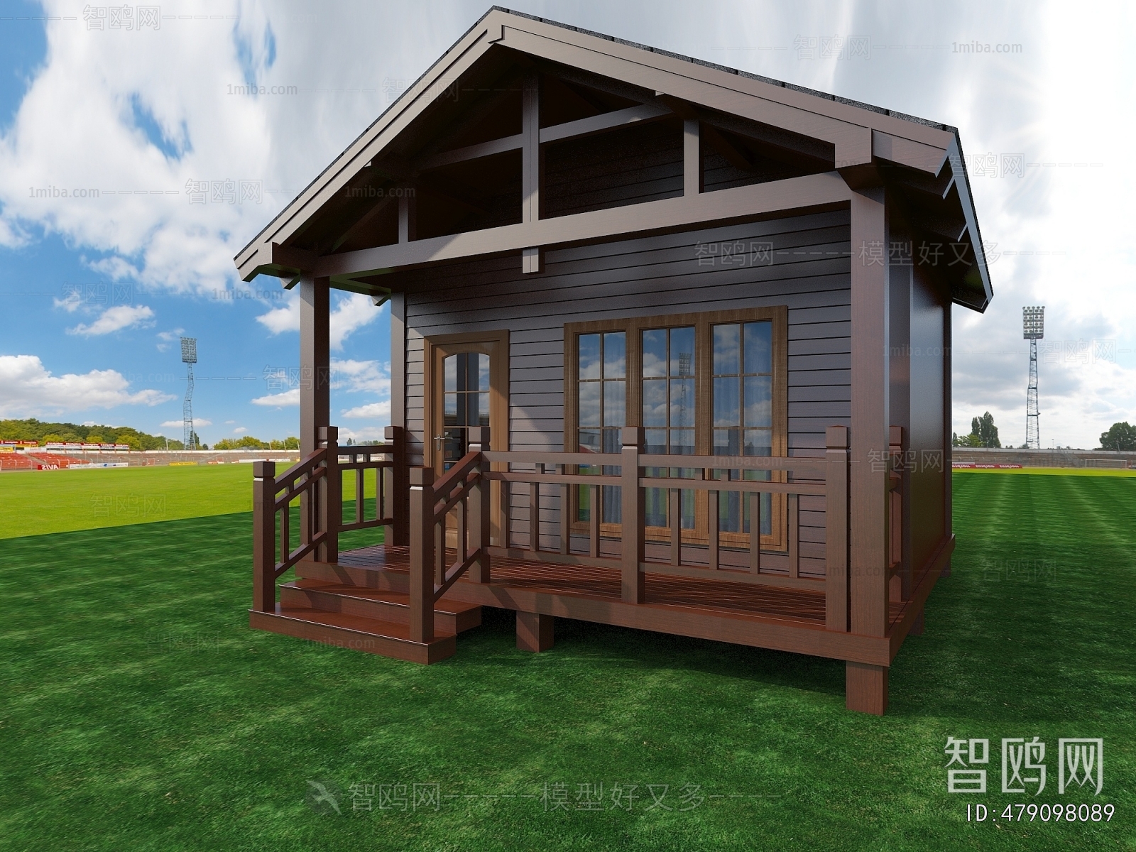 New Chinese Style Building Appearance