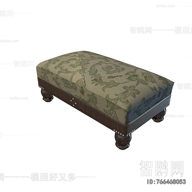 Simple European Style Sofa Stool