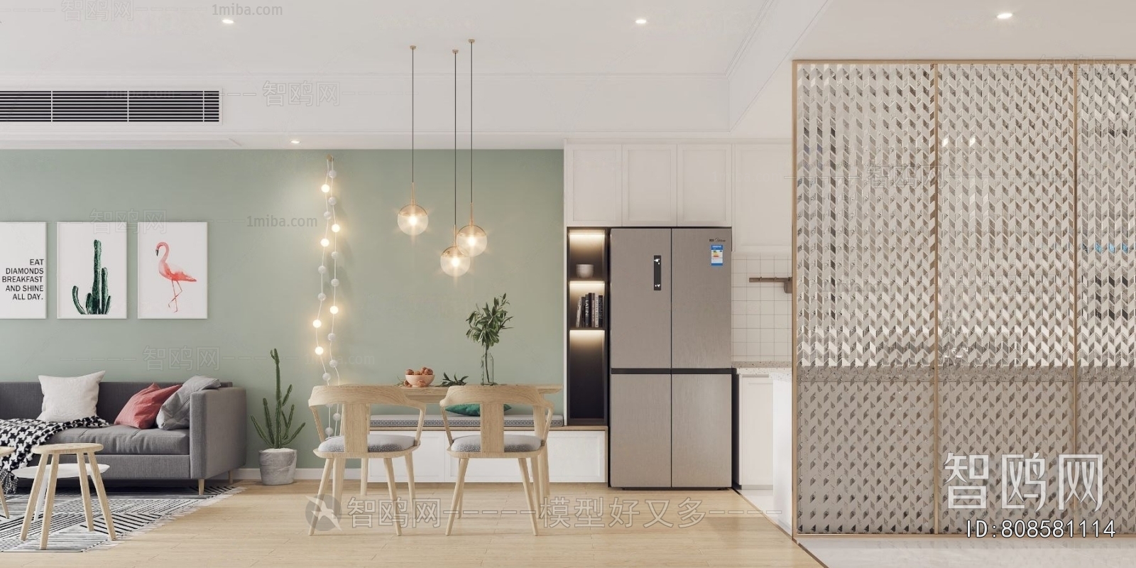 Nordic Style A Living Room