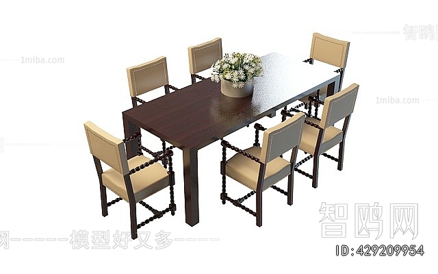 French Style Dining Table And Chairs