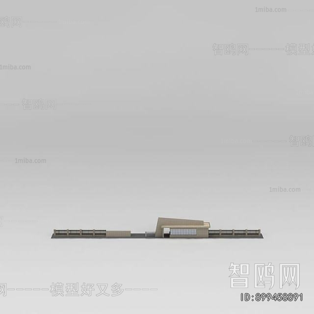 Modern Security Booth