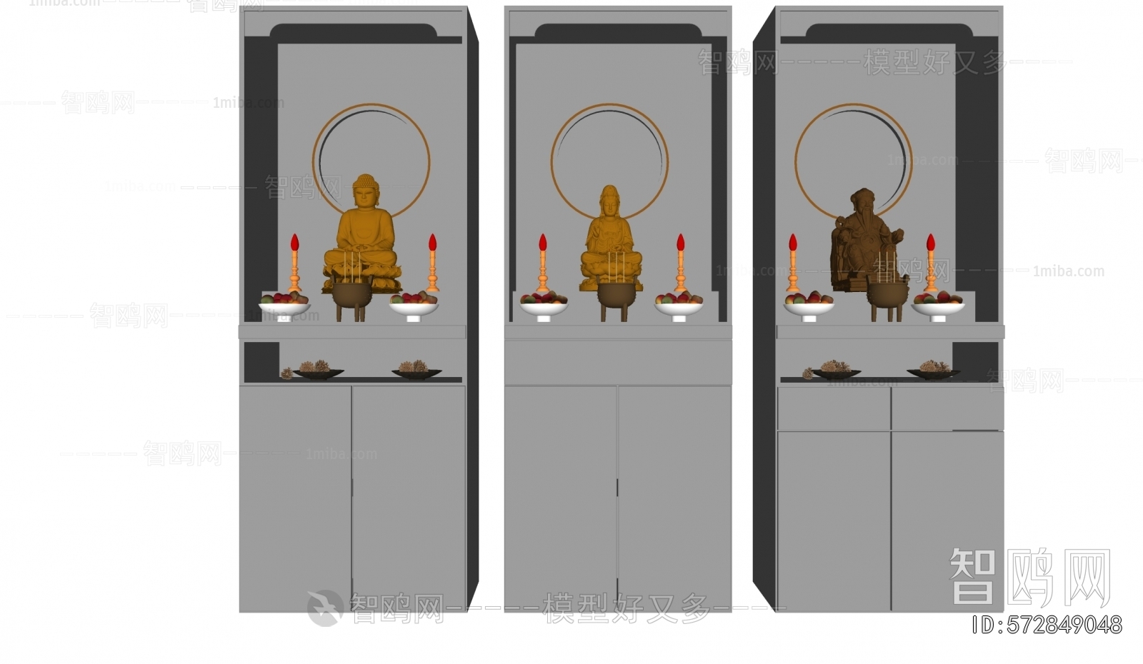 Modern Buddhist Niche