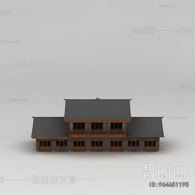 Chinese Style Ancient Architectural Buildings