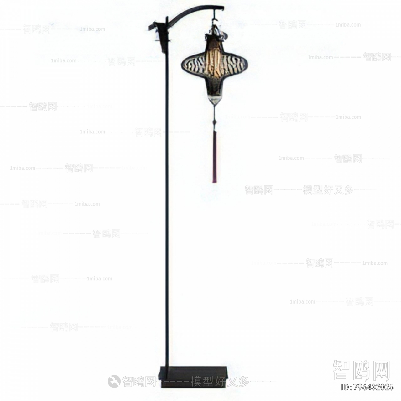 New Chinese Style Floor Lamp