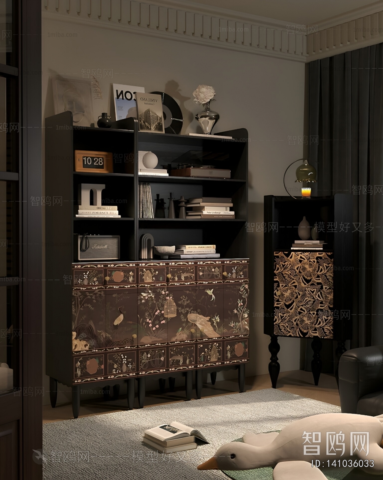 French Style Bookcase