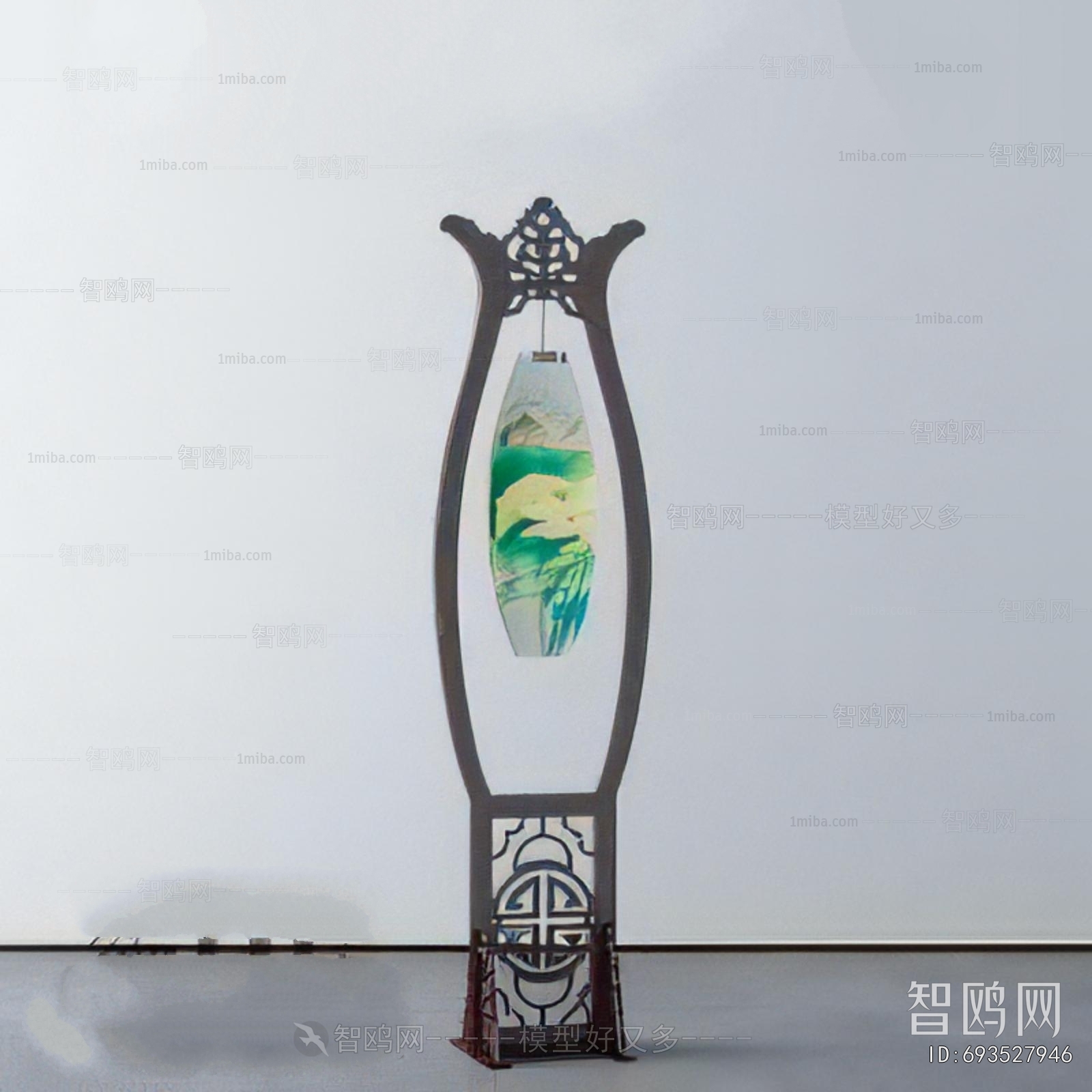 New Chinese Style Floor Lamp