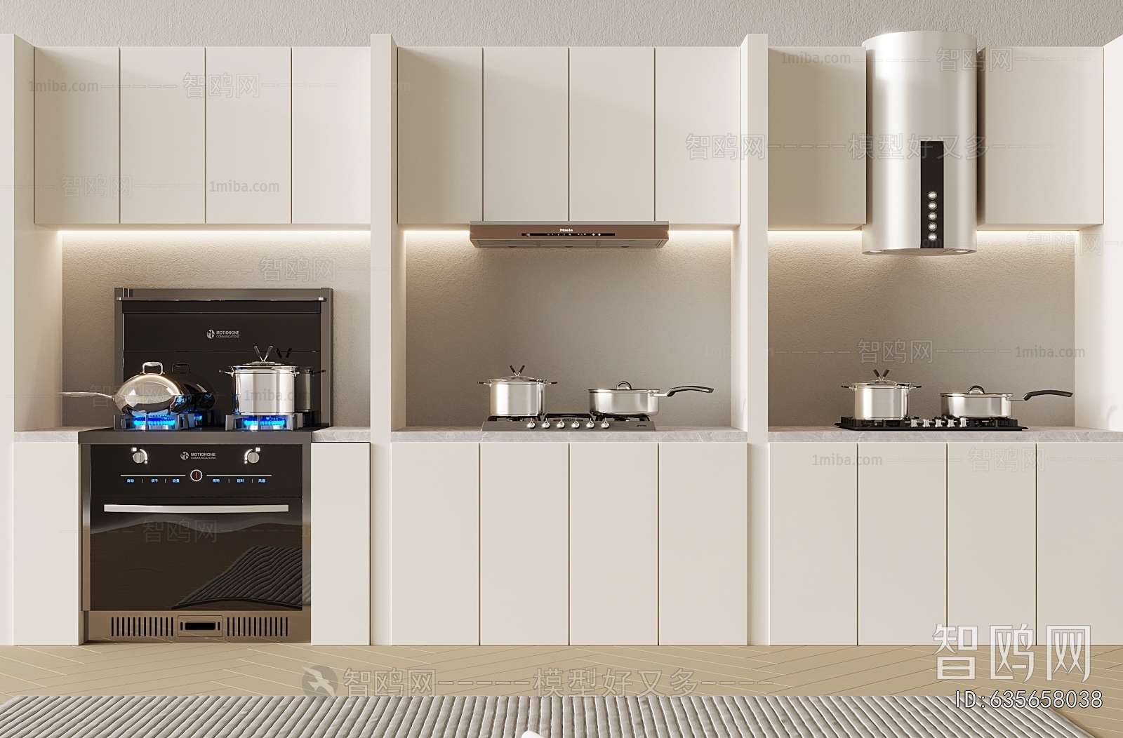 Modern Kitchen Electric Gas Range