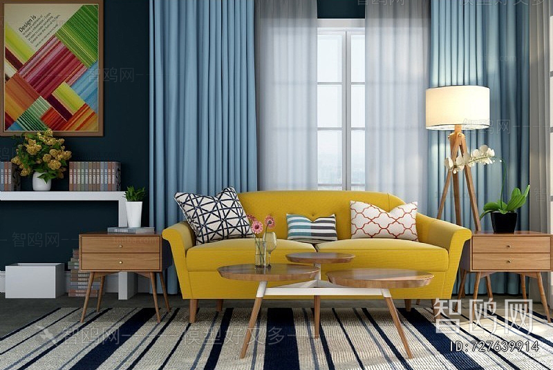 Nordic Style Sofa Combination