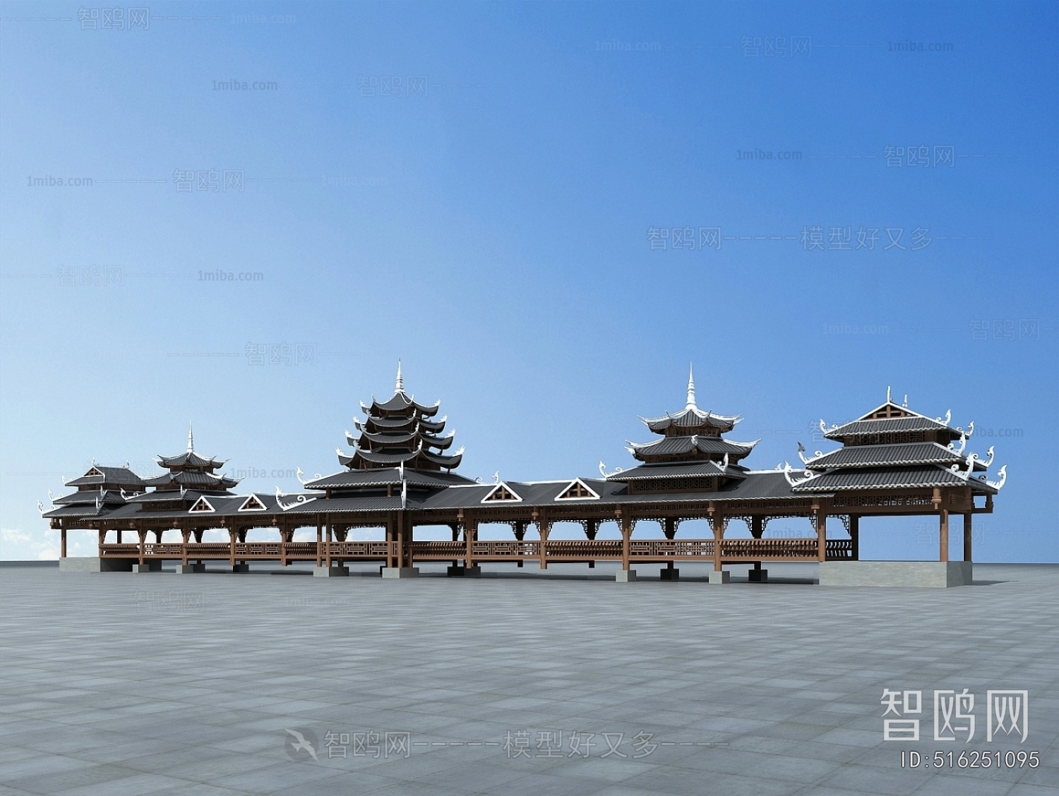 New Chinese Style Bridge