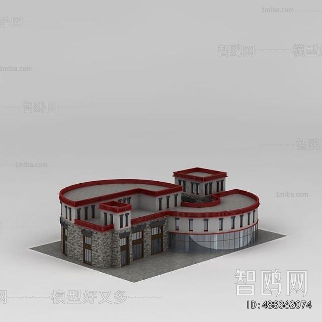 Modern Appearance Of Commercial Building