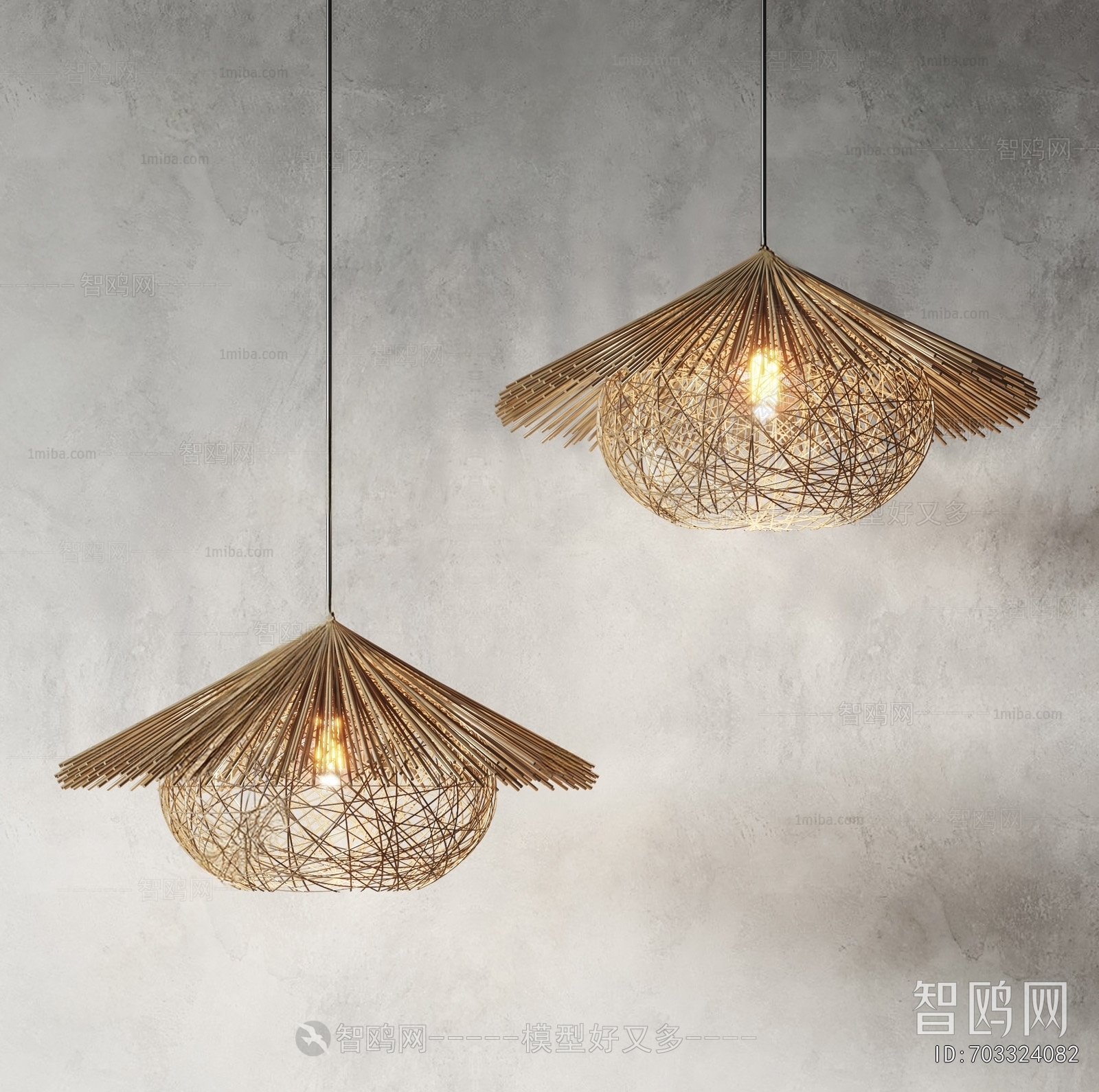 Wabi-sabi Style Droplight