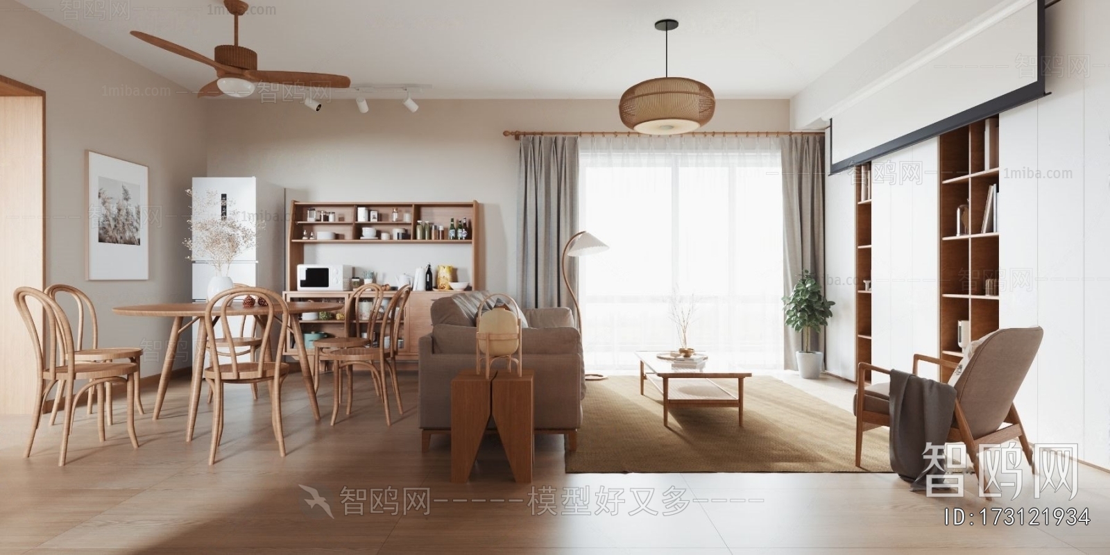 Nordic Style A Living Room