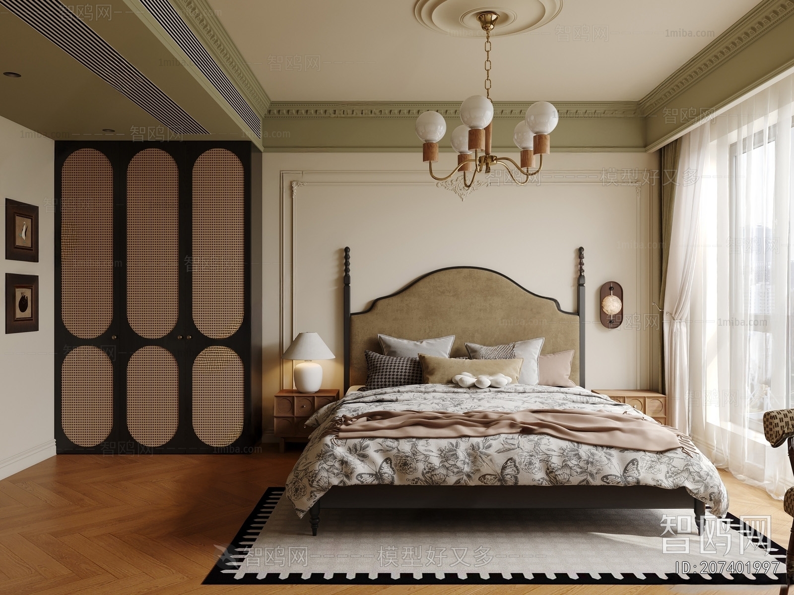French Style Bedroom