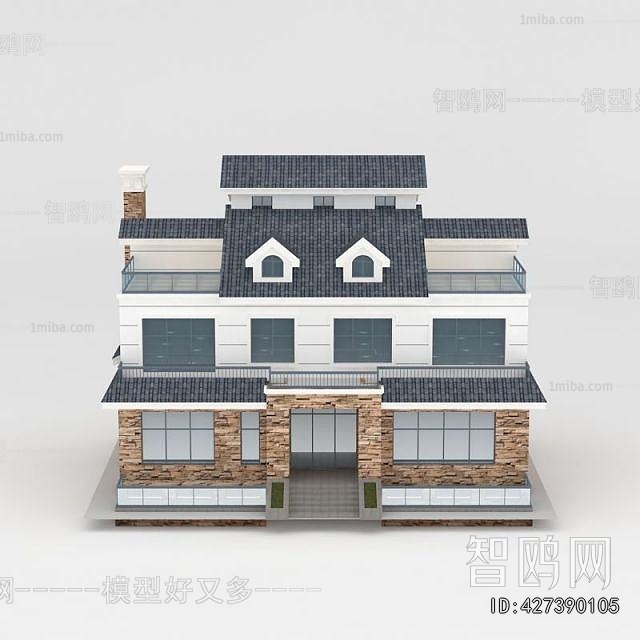 Simple European Style Detached Villa