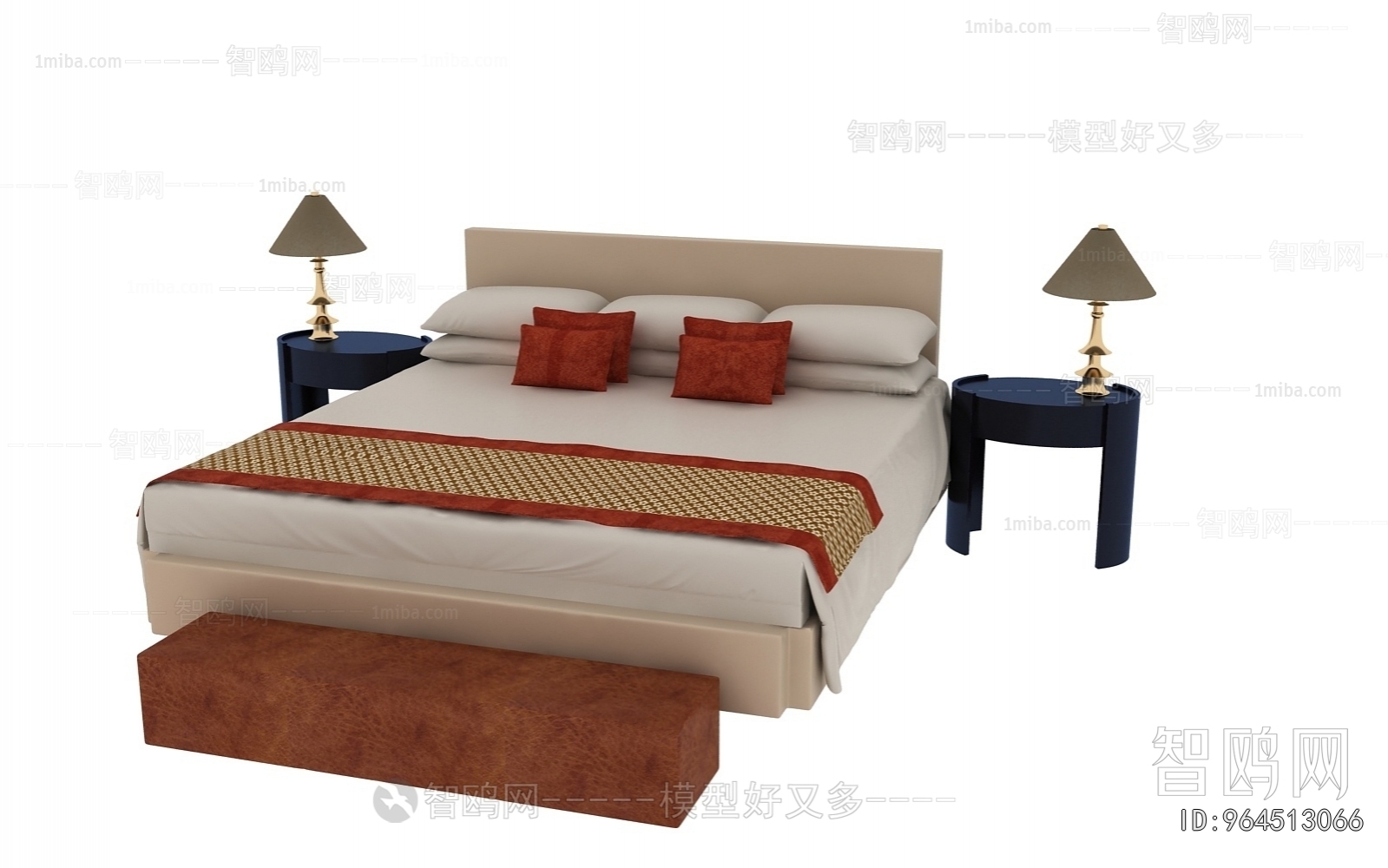 Modern Double Bed