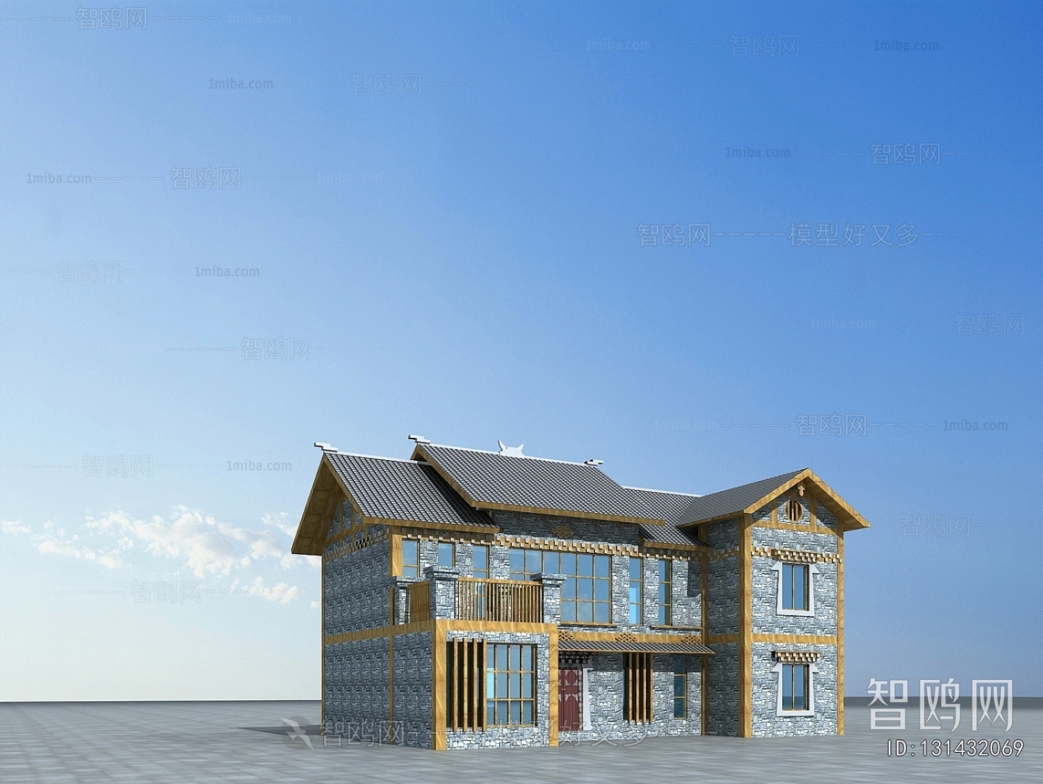 New Chinese Style Detached Villa