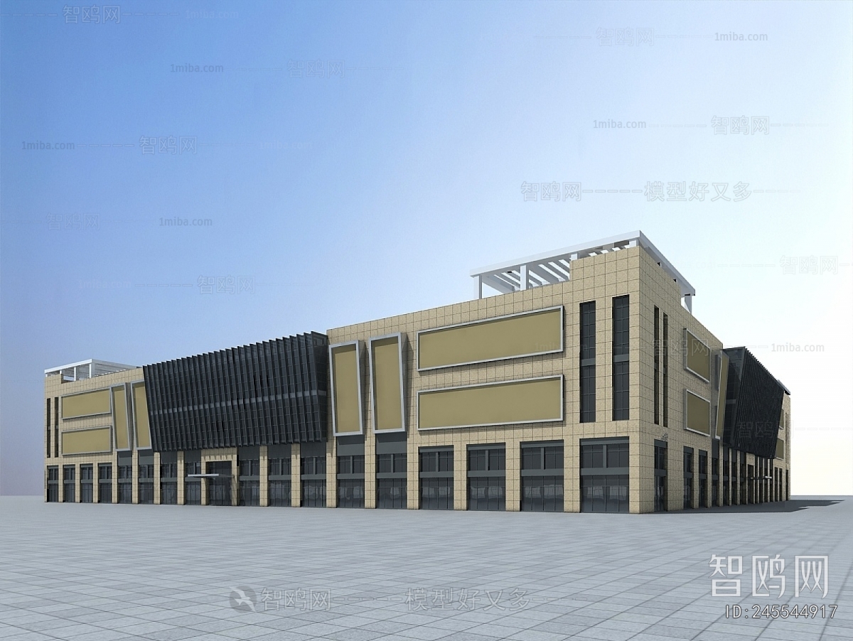 Modern Appearance Of Commercial Building