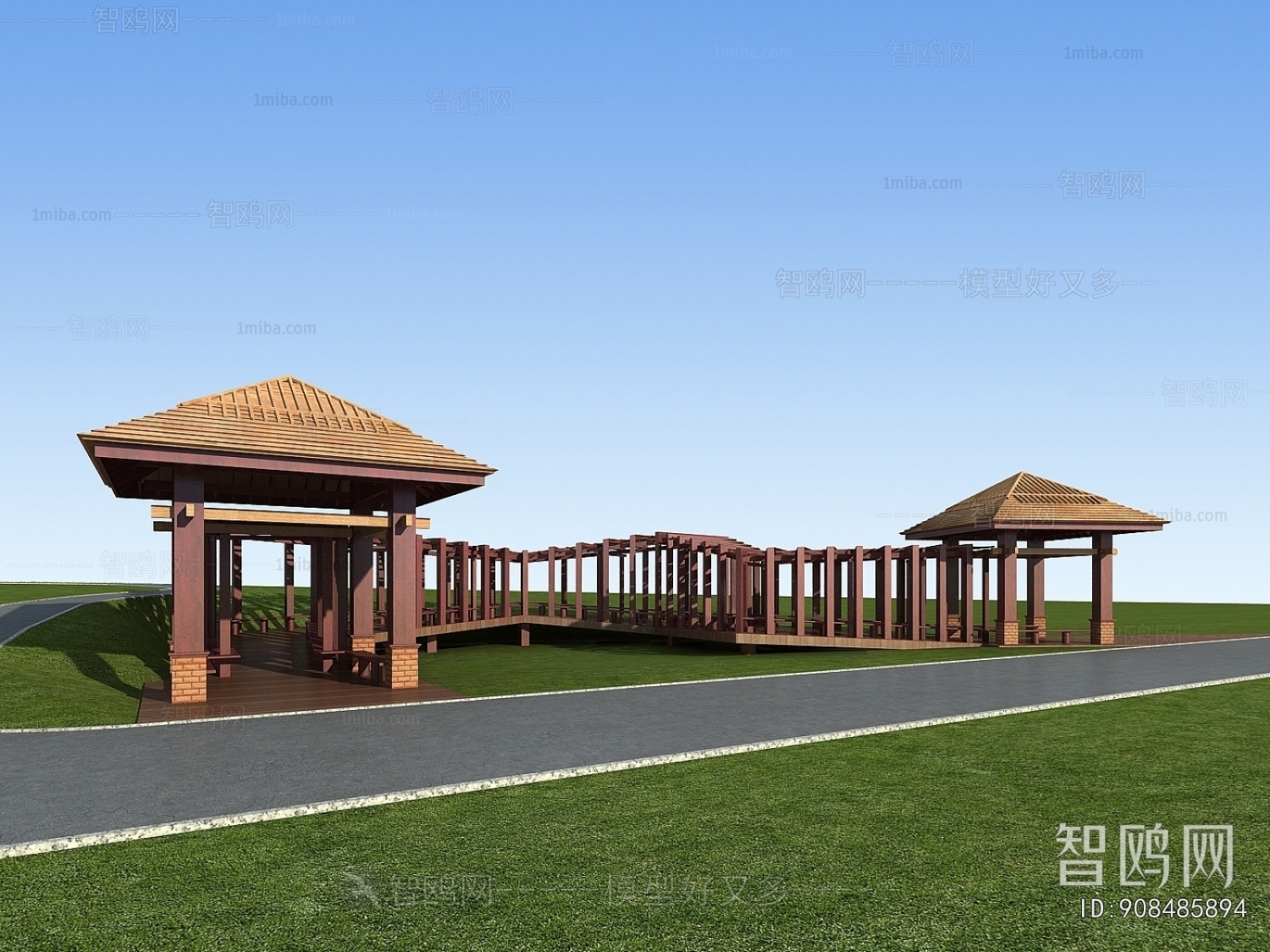 New Chinese Style Pavilion