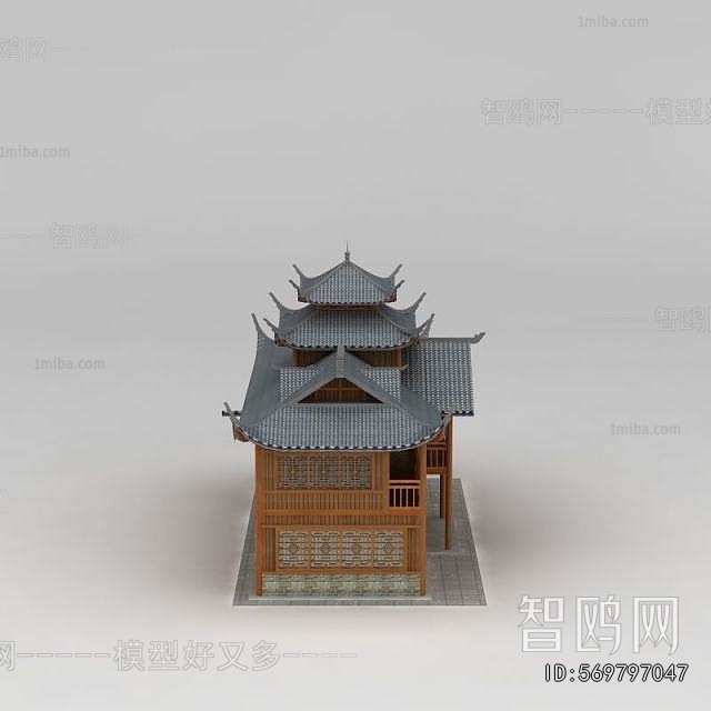 Chinese Style Ancient Architectural Buildings