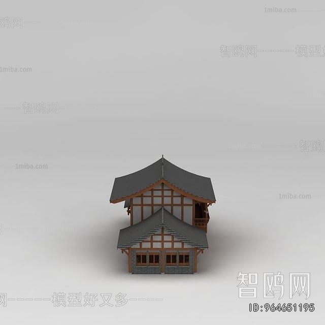 Chinese Style Ancient Architectural Buildings